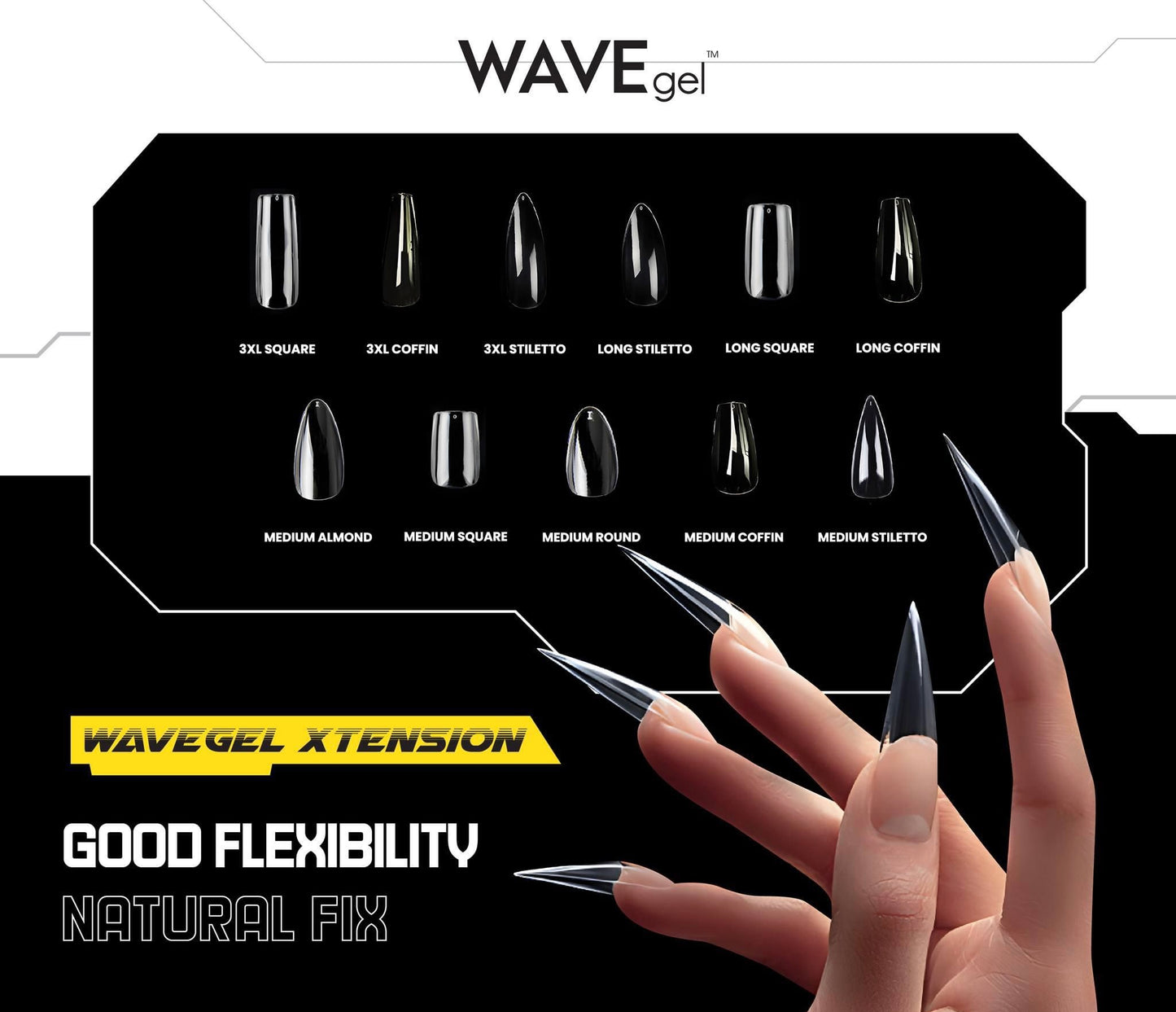 WAVEGEL GEL X TIP BOX