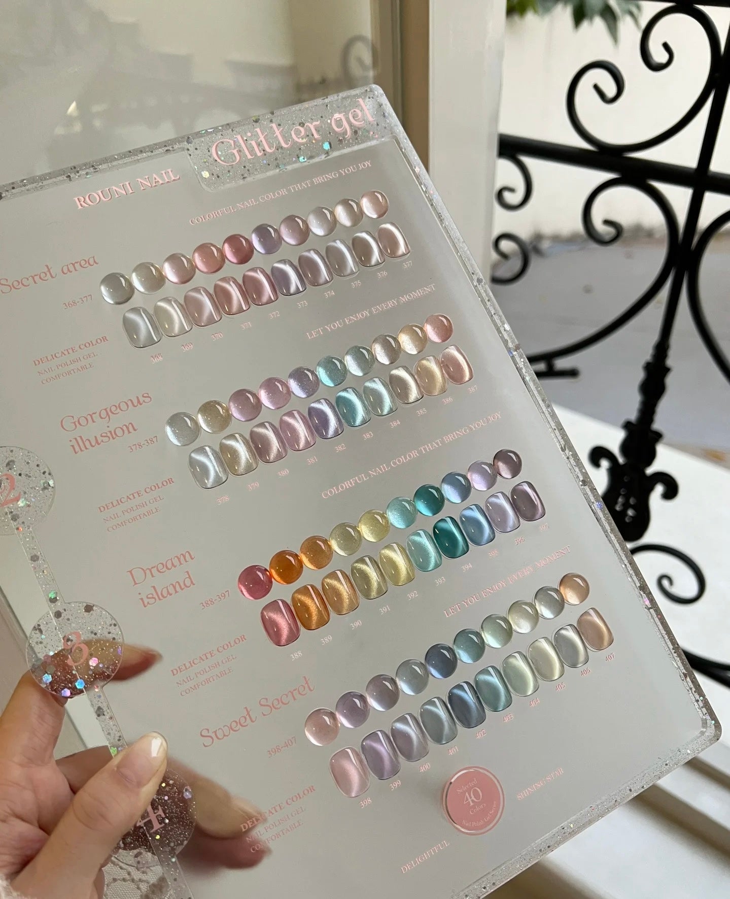 SILK CATEYE 40 COLOR - ROUNI GEL