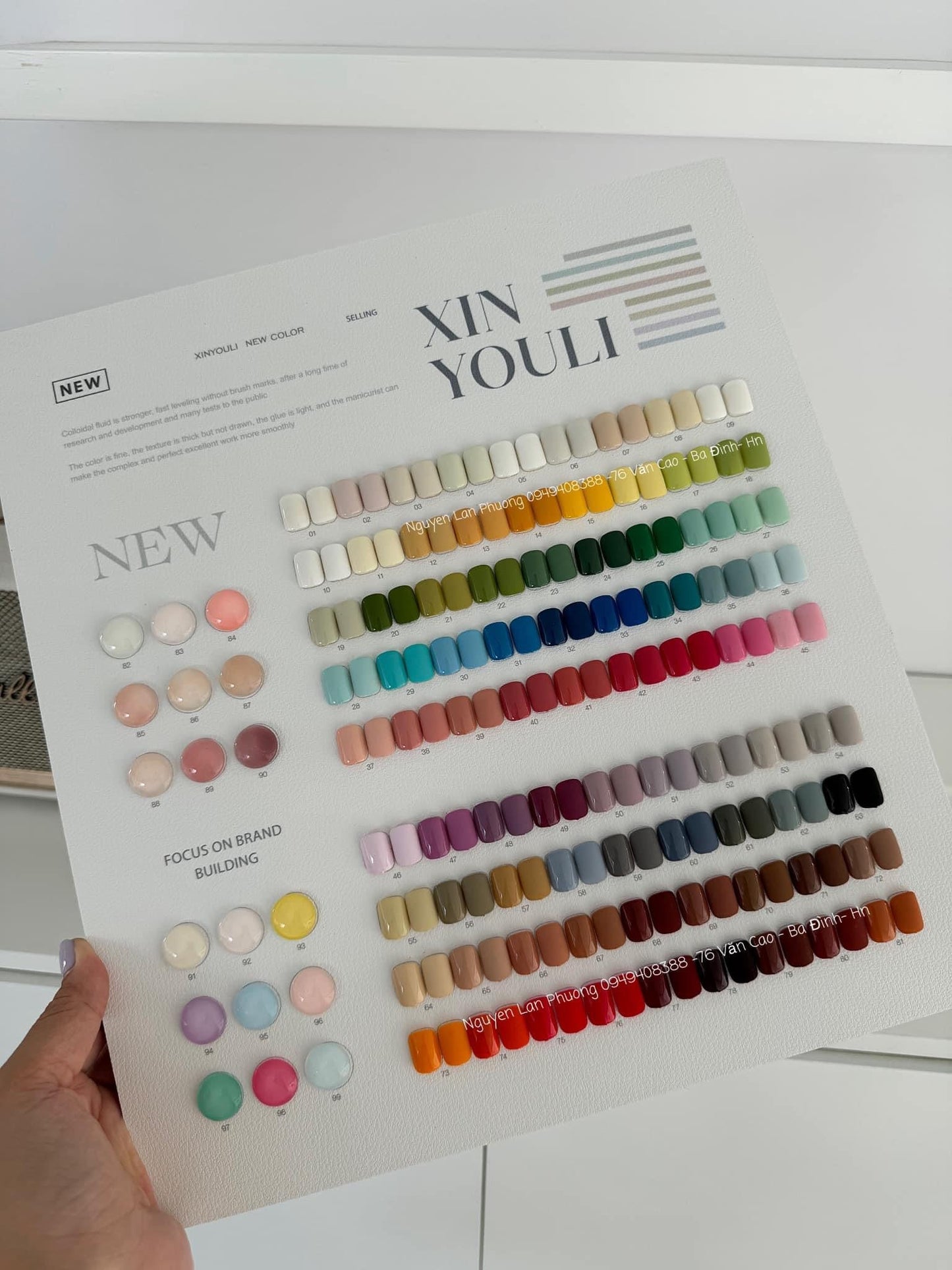 SET GEL 99 COLOR XINYOULI