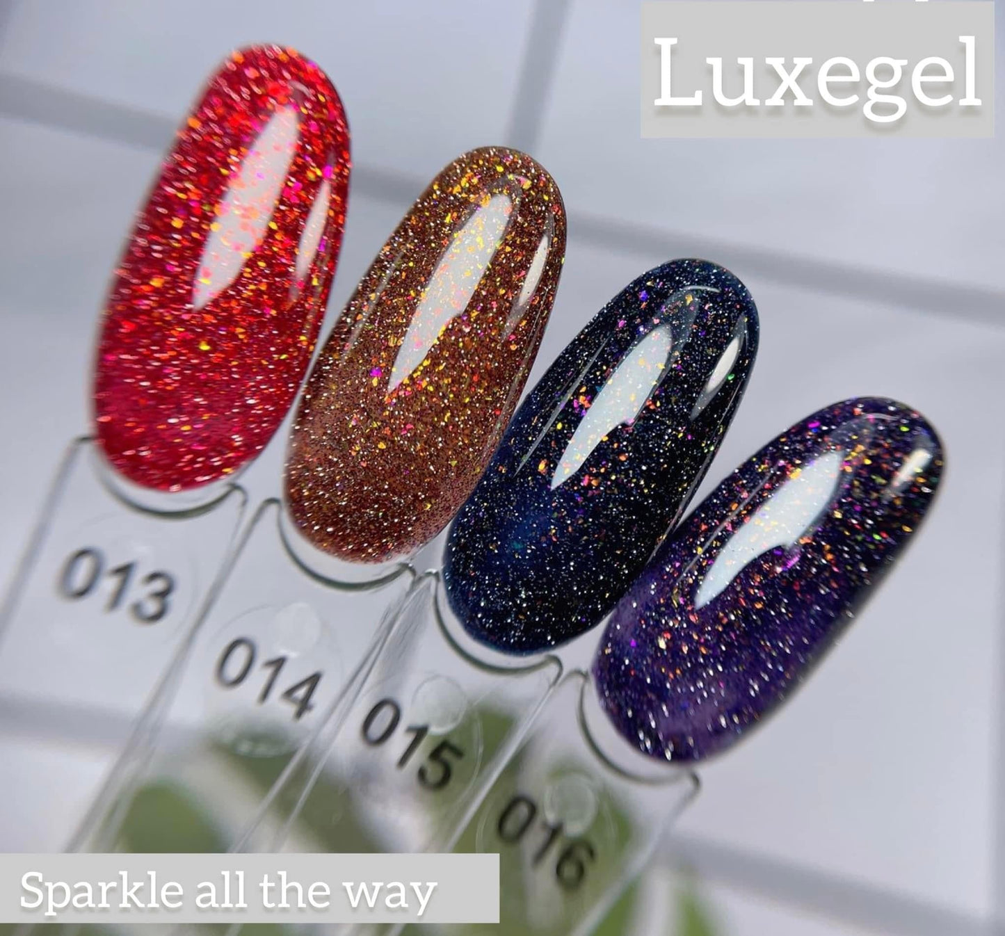 LUXE GEL SPARKLE ALL THE WAY 💫💫💫