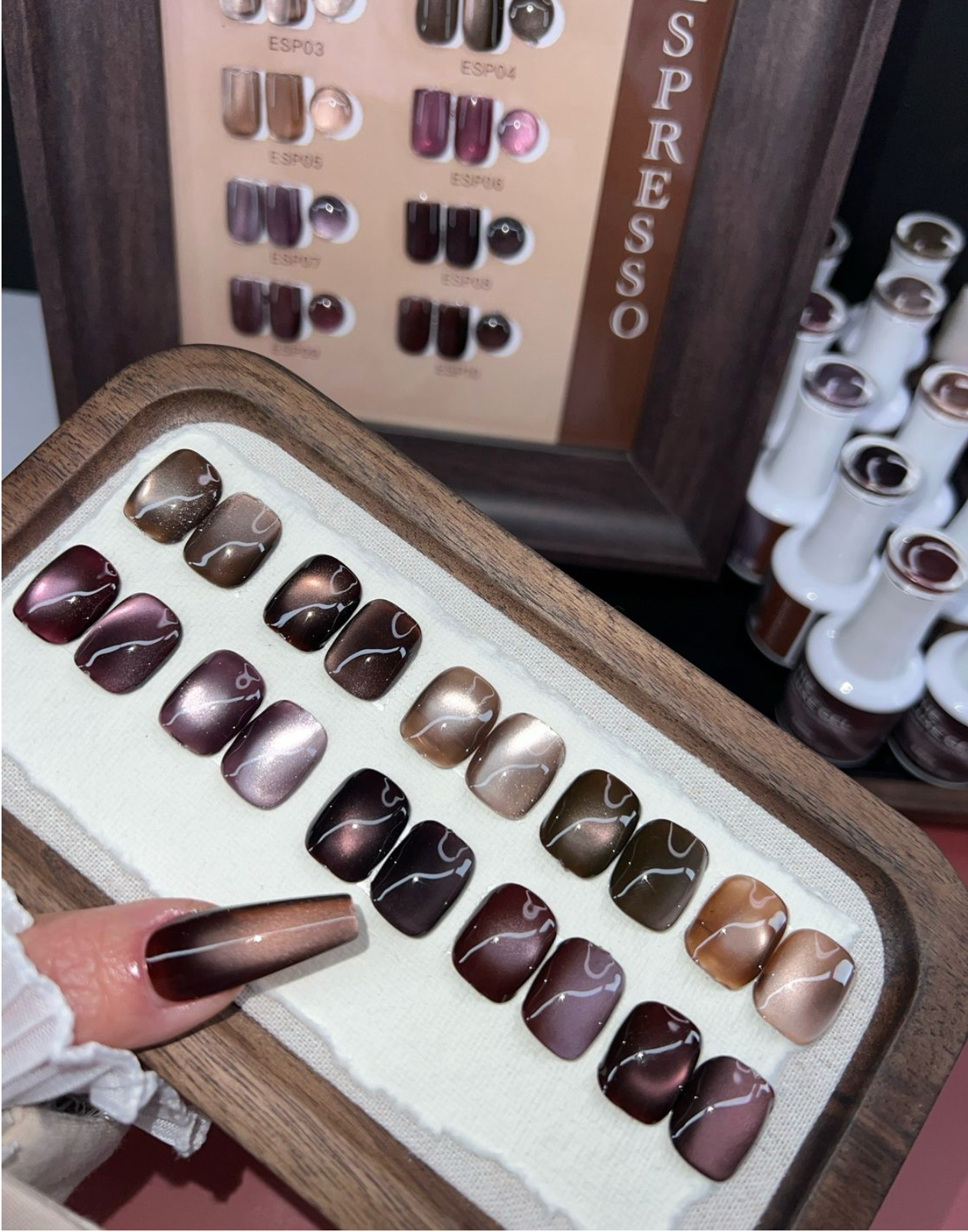 LUXE GEL - EXPRESSO CATEYE - SHIP OUT 23 OCT