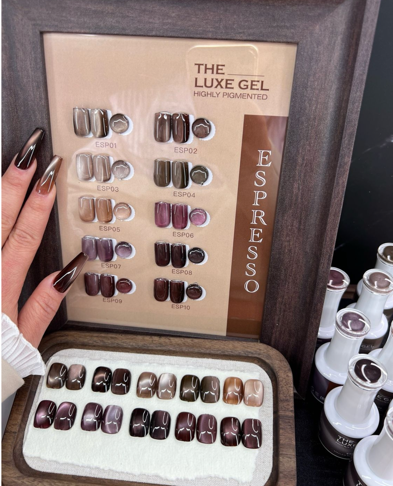 LUXE GEL - EXPRESSO CATEYE - SHIP OUT 23 OCT
