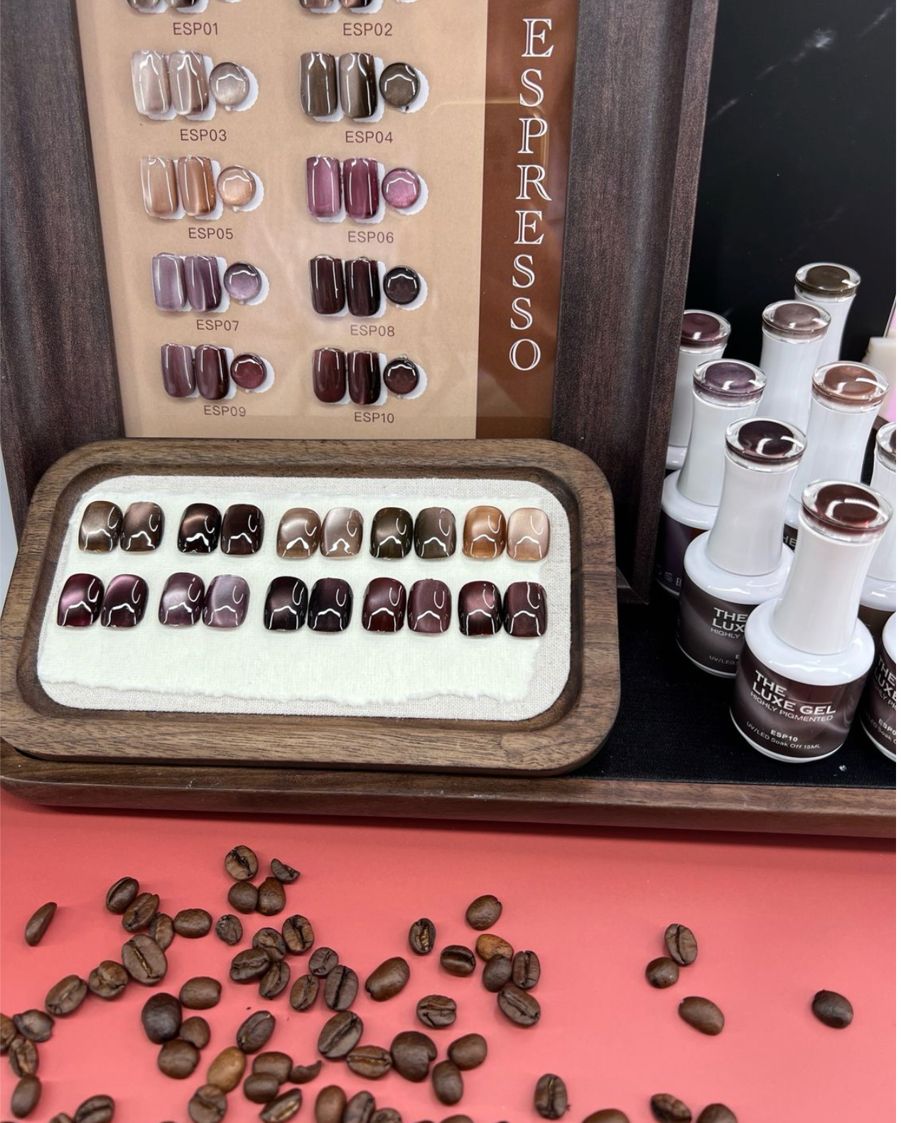 LUXE GEL - EXPRESSO CATEYE - SHIP OUT 23 OCT
