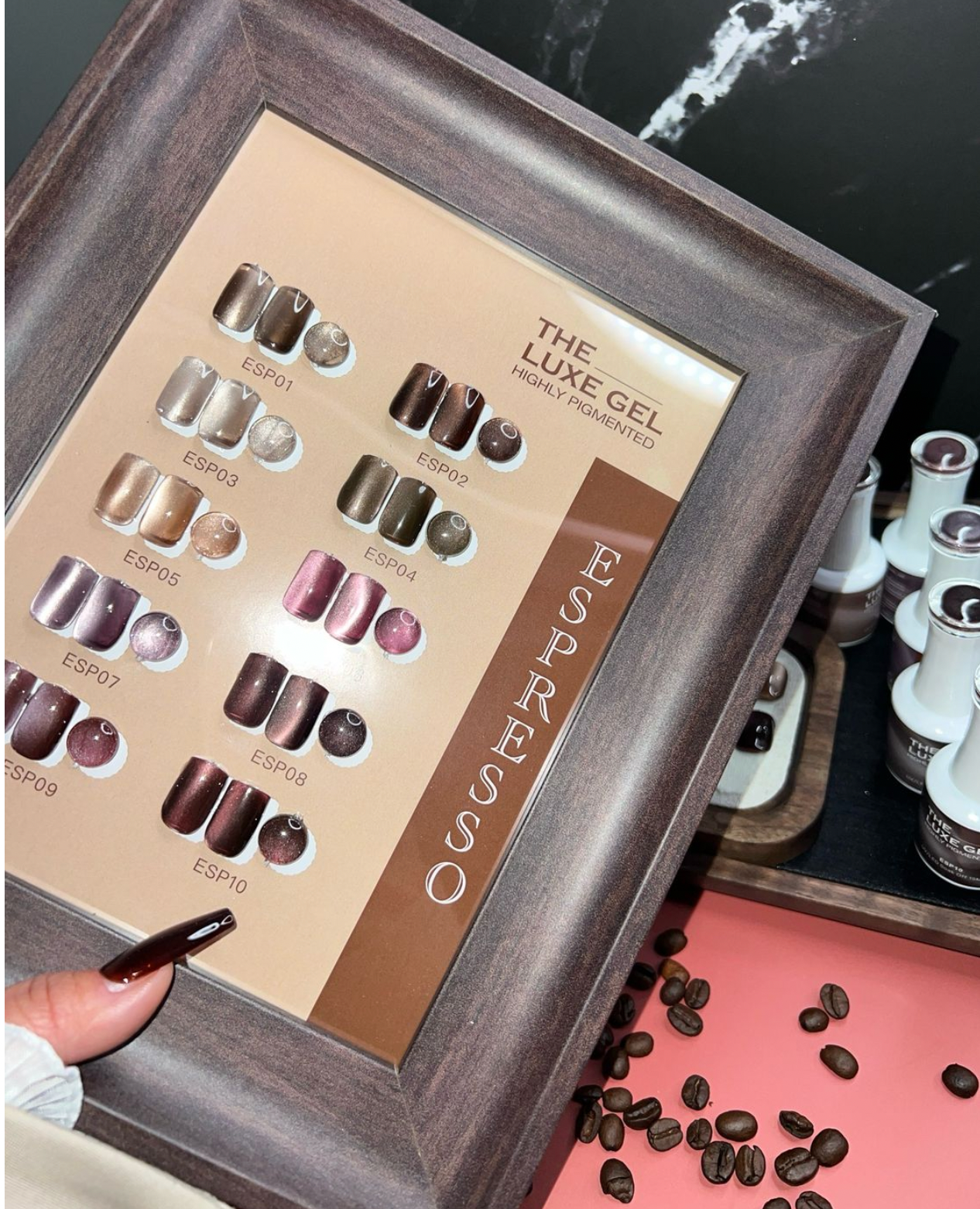 LUXE GEL - EXPRESSO CATEYE - SHIP OUT 23 OCT