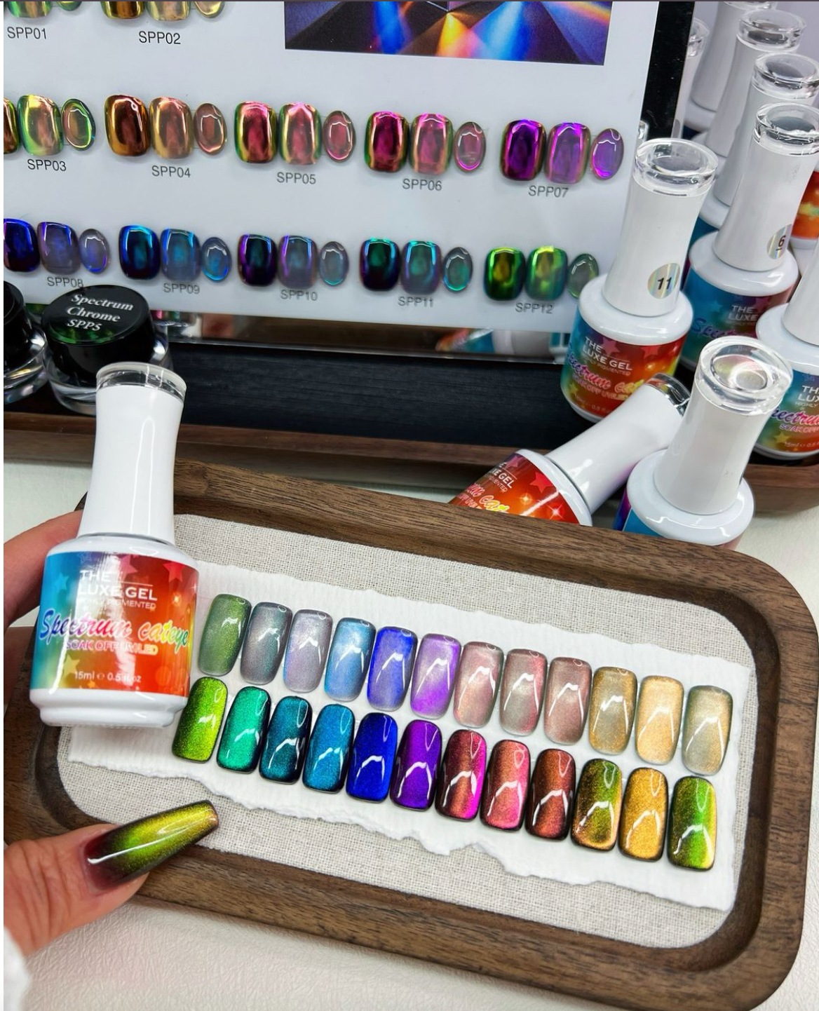 LUXE GEL SPECTRUM 2IN1 - PRE ORDER - SHIP OUT 23 OCT