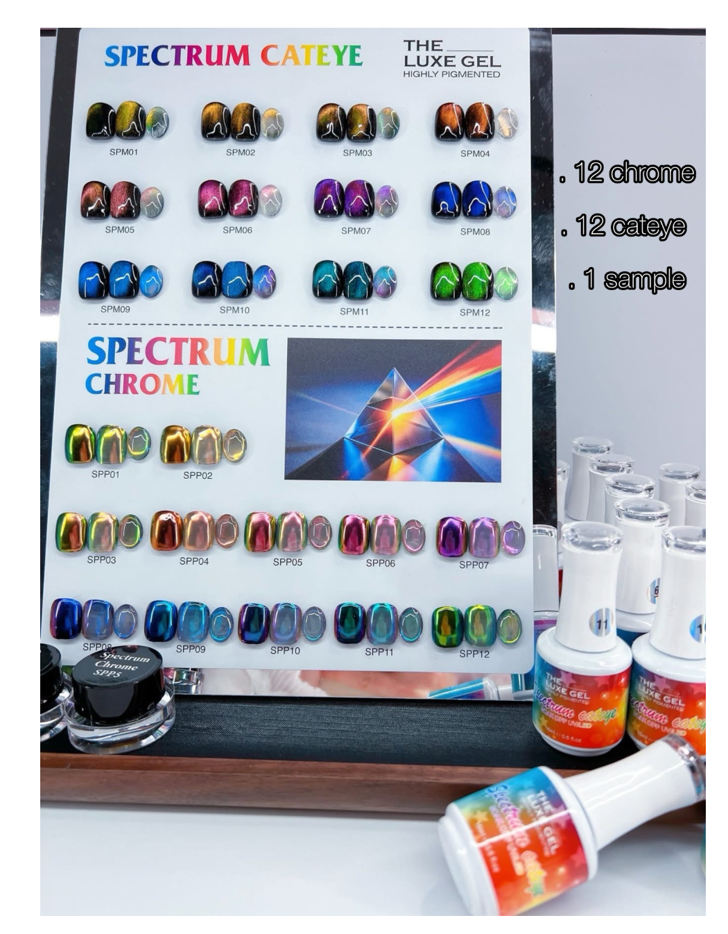 LUXE GEL SPECTRUM 2IN1 - PRE ORDER - SHIP OUT 23 OCT