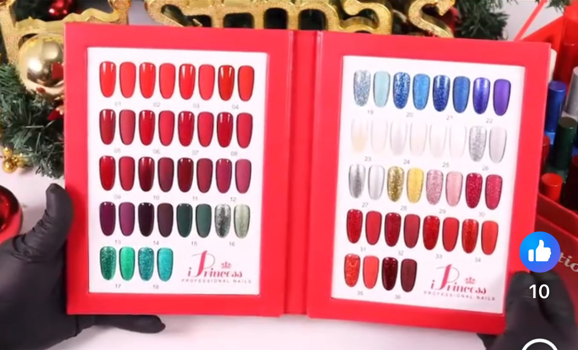 IPRINCESS CHRISTMAS COLLECTION 36 COLOR GEL