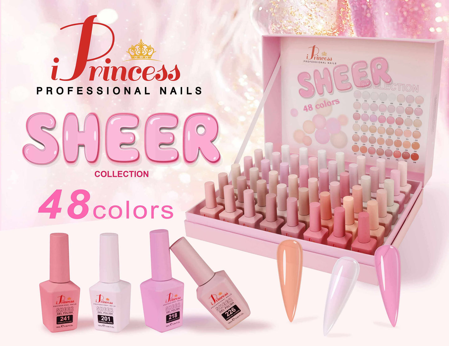 IPRINCESS SHEER 48 COLOR