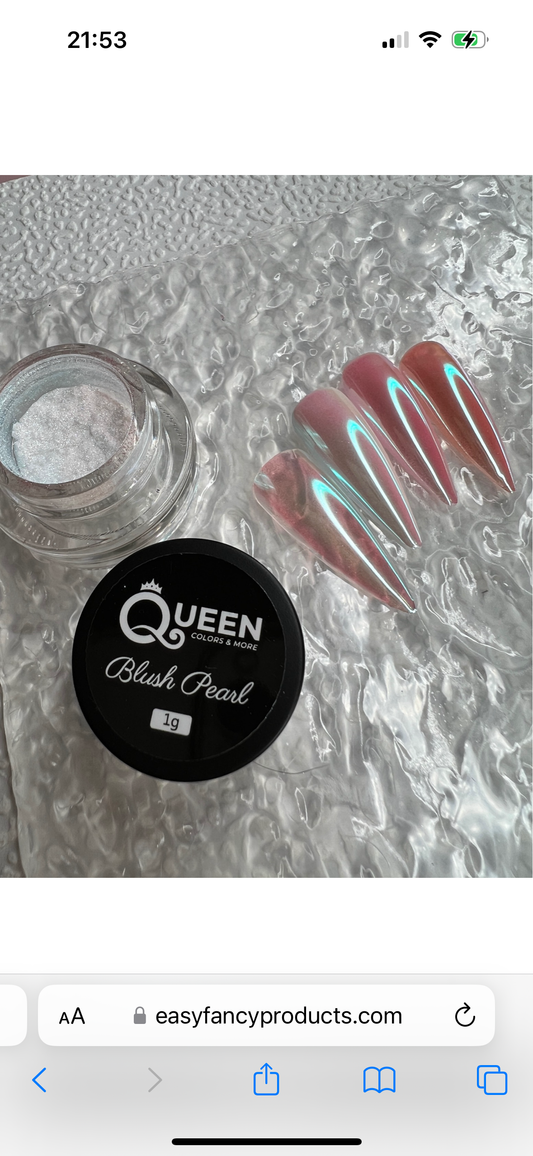 Queen Blush Pearl Chrome 1g