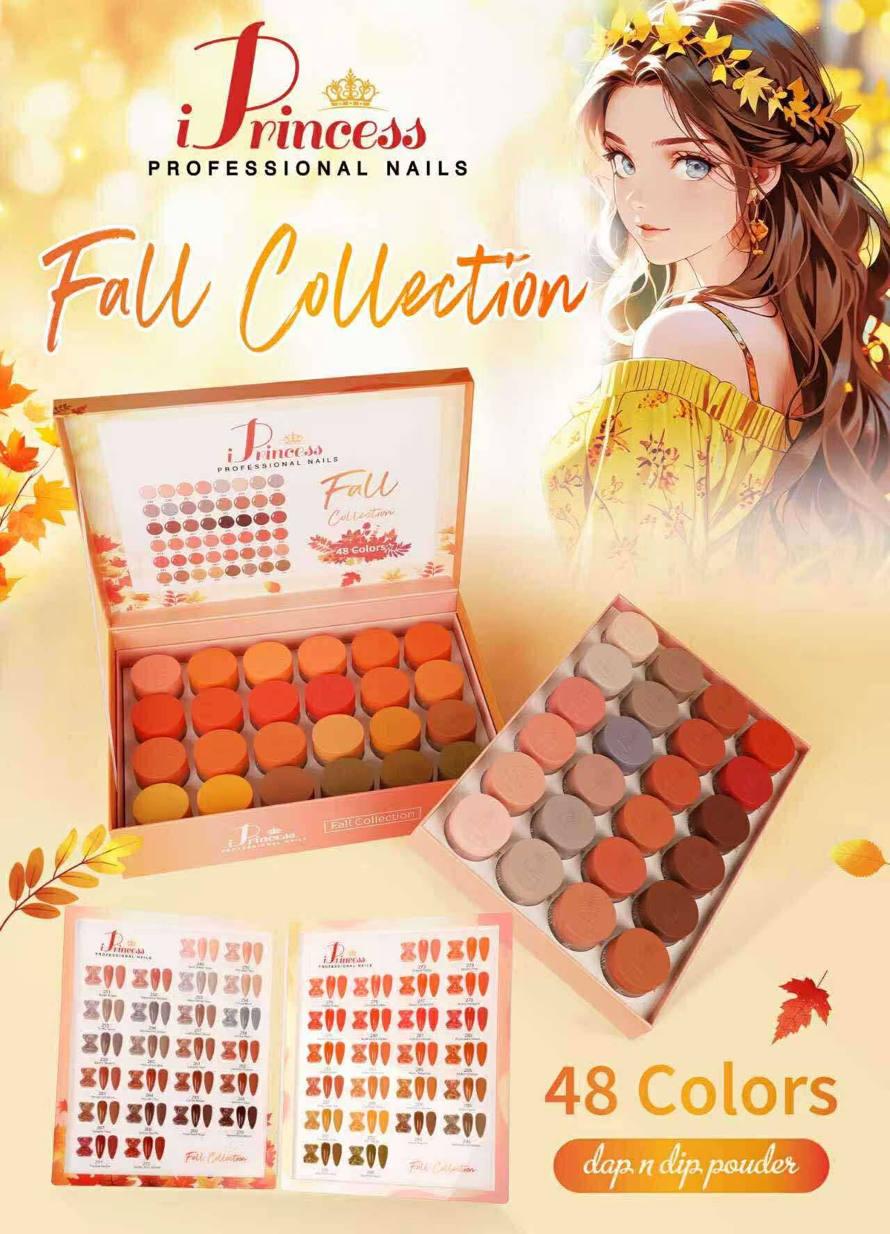 IPRINCESS FALL COLLECTION 48 COLOR ( GEL - REG - POWDER) - PRE ORDER 7-10 DAYS