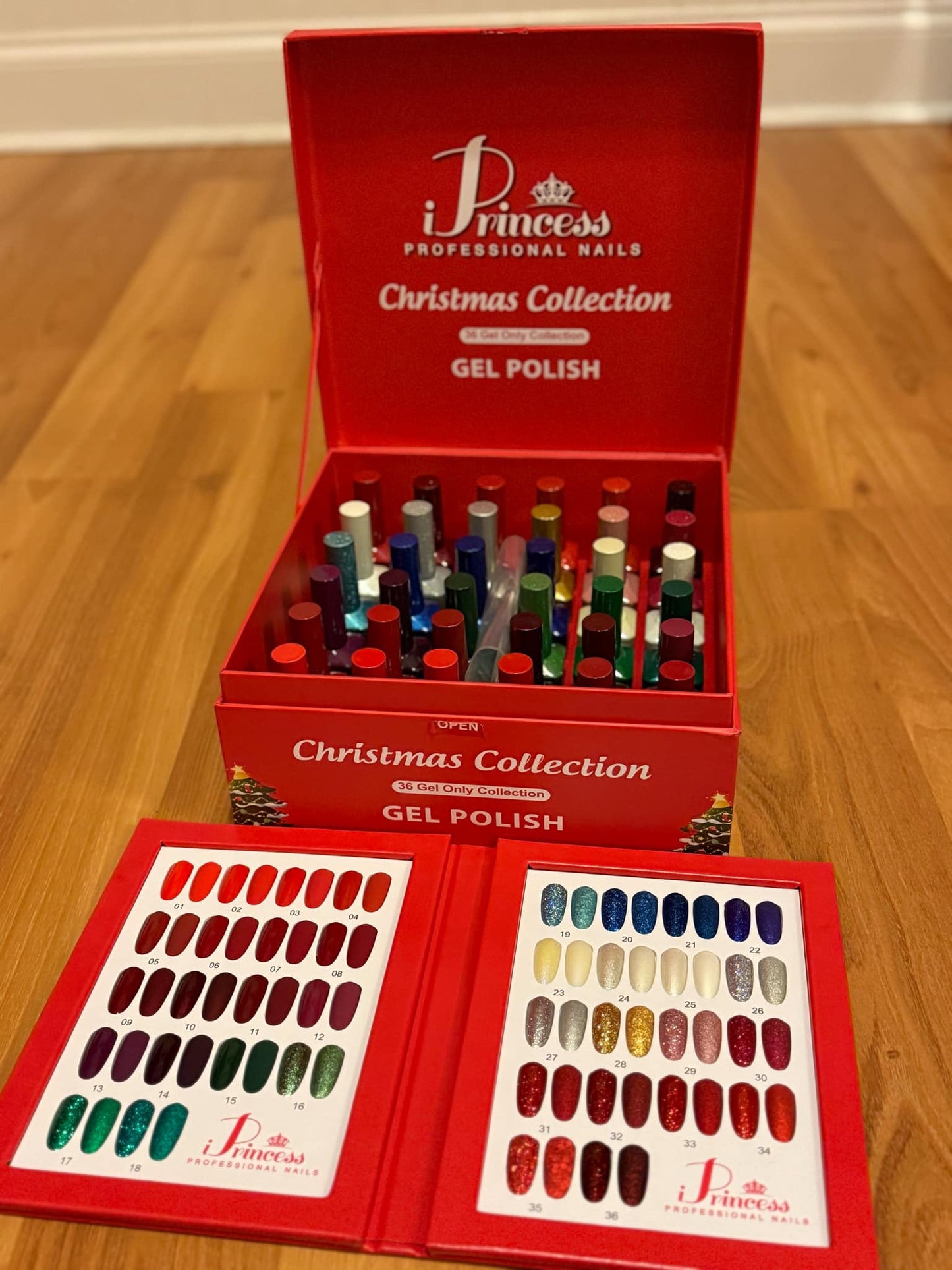 IPRINCESS CHRISTMAS COLLECTION 36 COLOR GEL