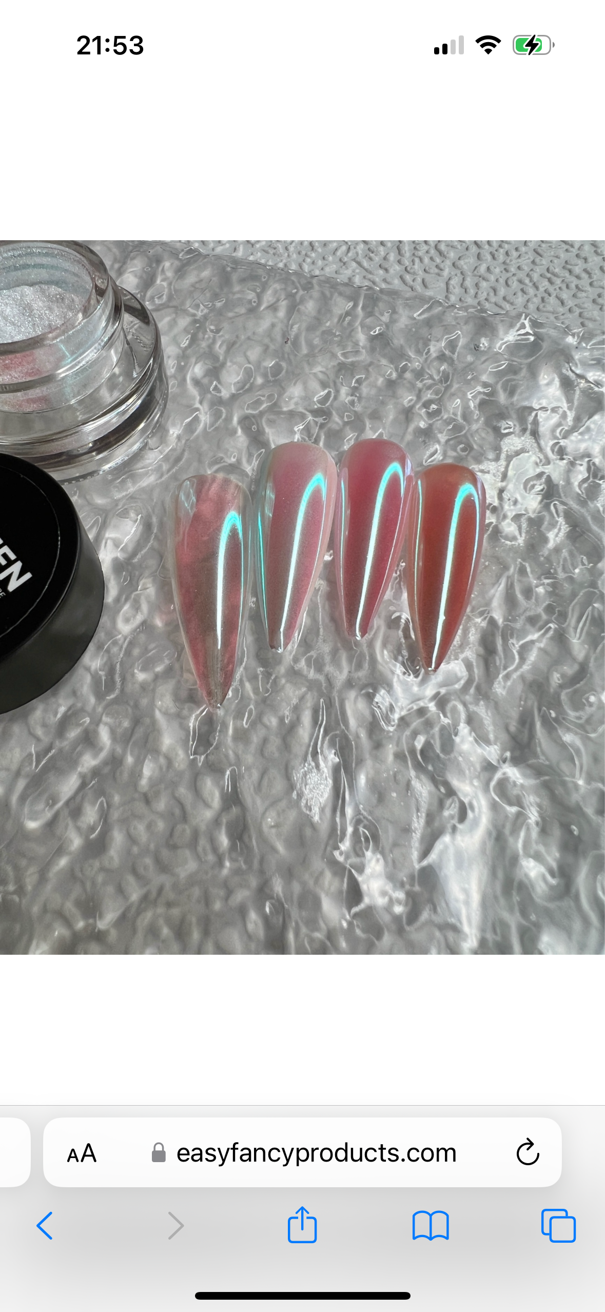 Queen Blush Pearl Chrome 1g