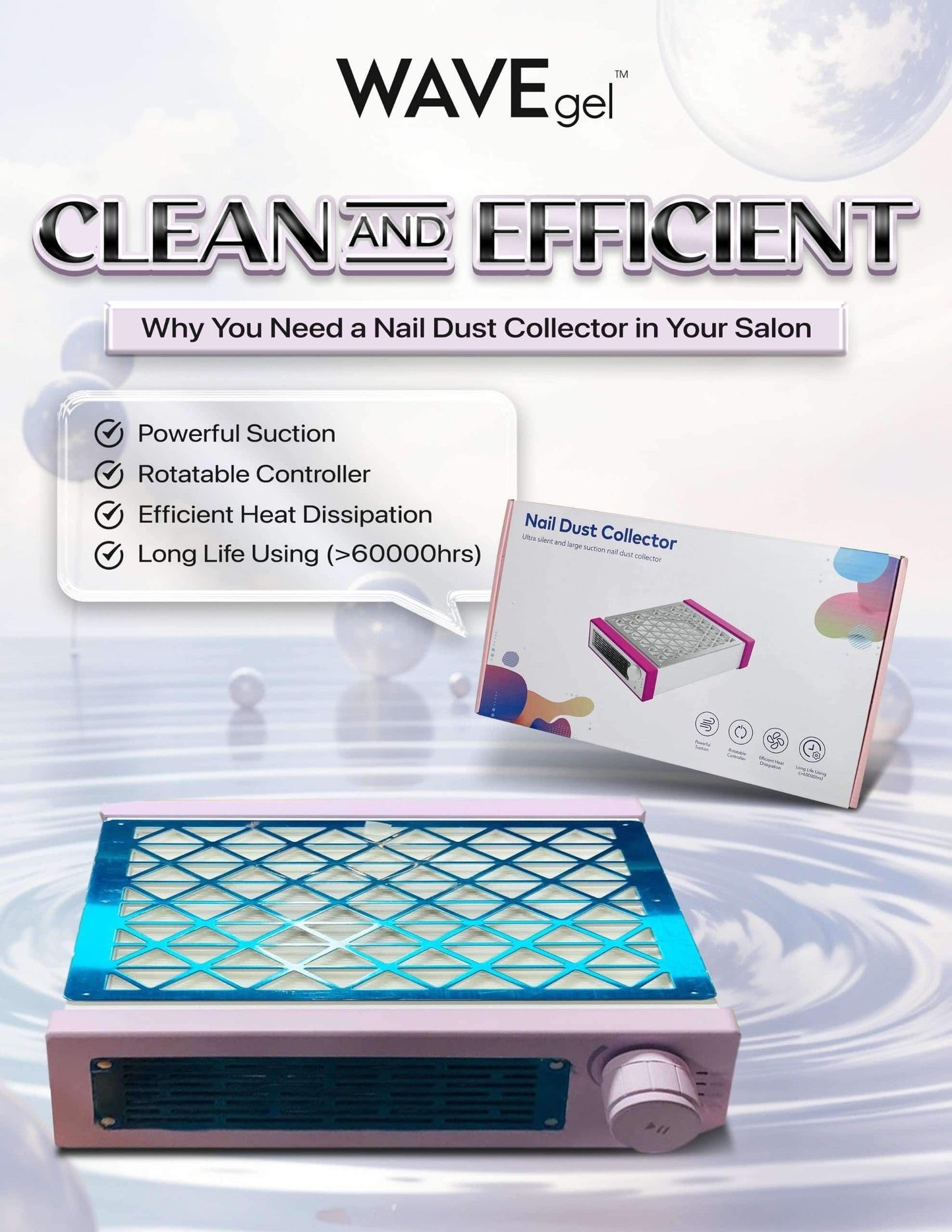 NAIL DUST MACHINE WAVE