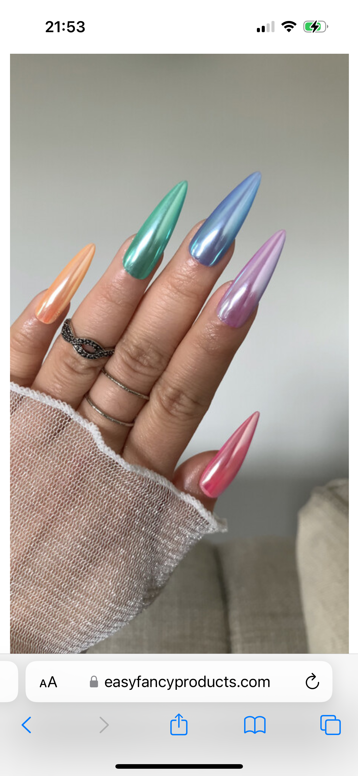 Queen Blush Pearl Chrome 1g