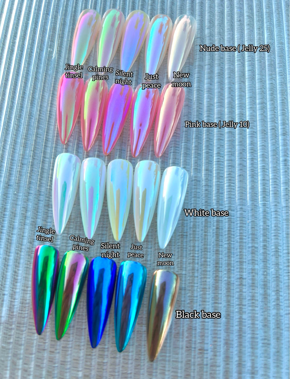 VIRAL CHROME WHITE SET 17PCS