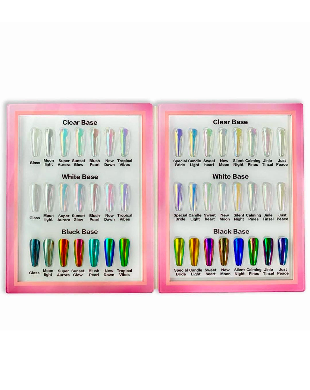 VIRAL CHROME WHITE SET 17PCS