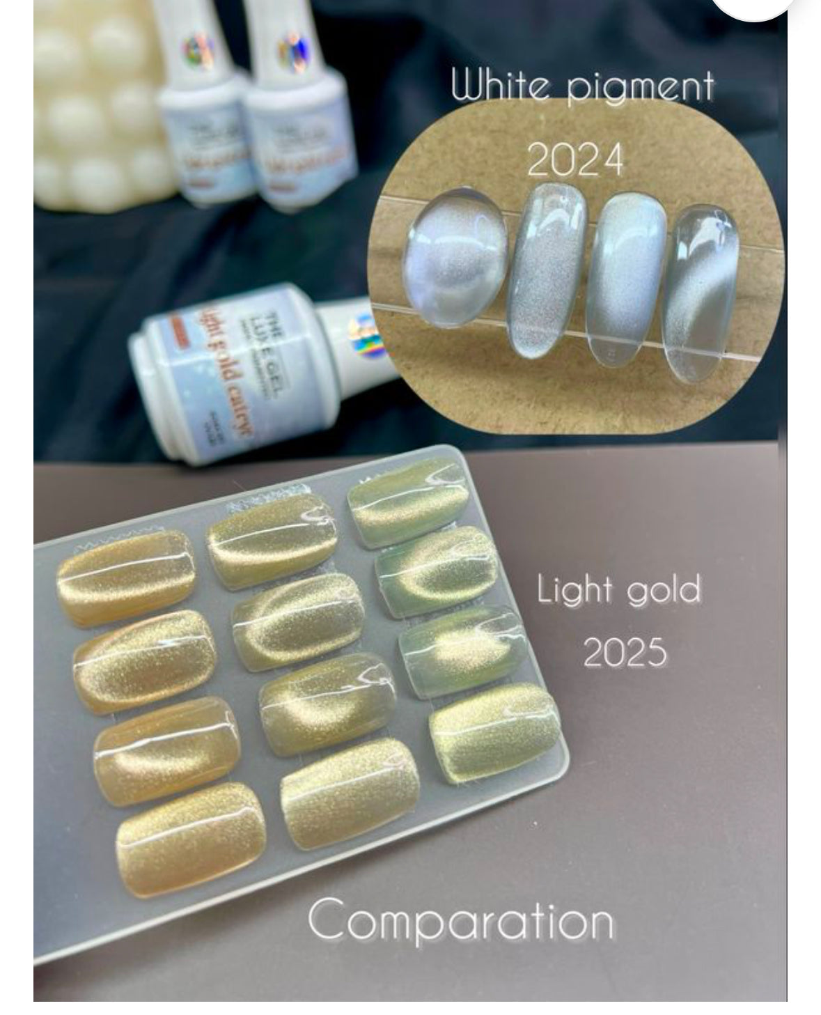 LIGHT GOLD CATEYE COLLECTION