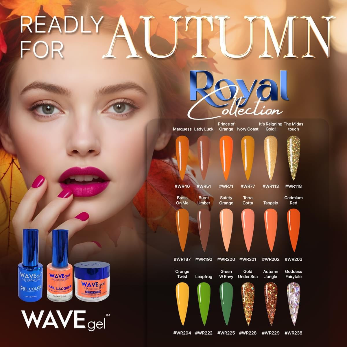 WAVEGEL ROYAL AUTUMN 18 COLOR