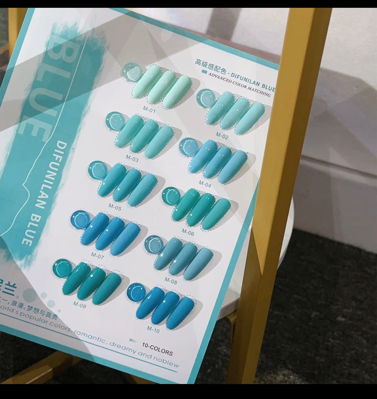 TIFFANY GEL SET 10 COLOR - HOT 2026- PRE ORDER 10 DAYS