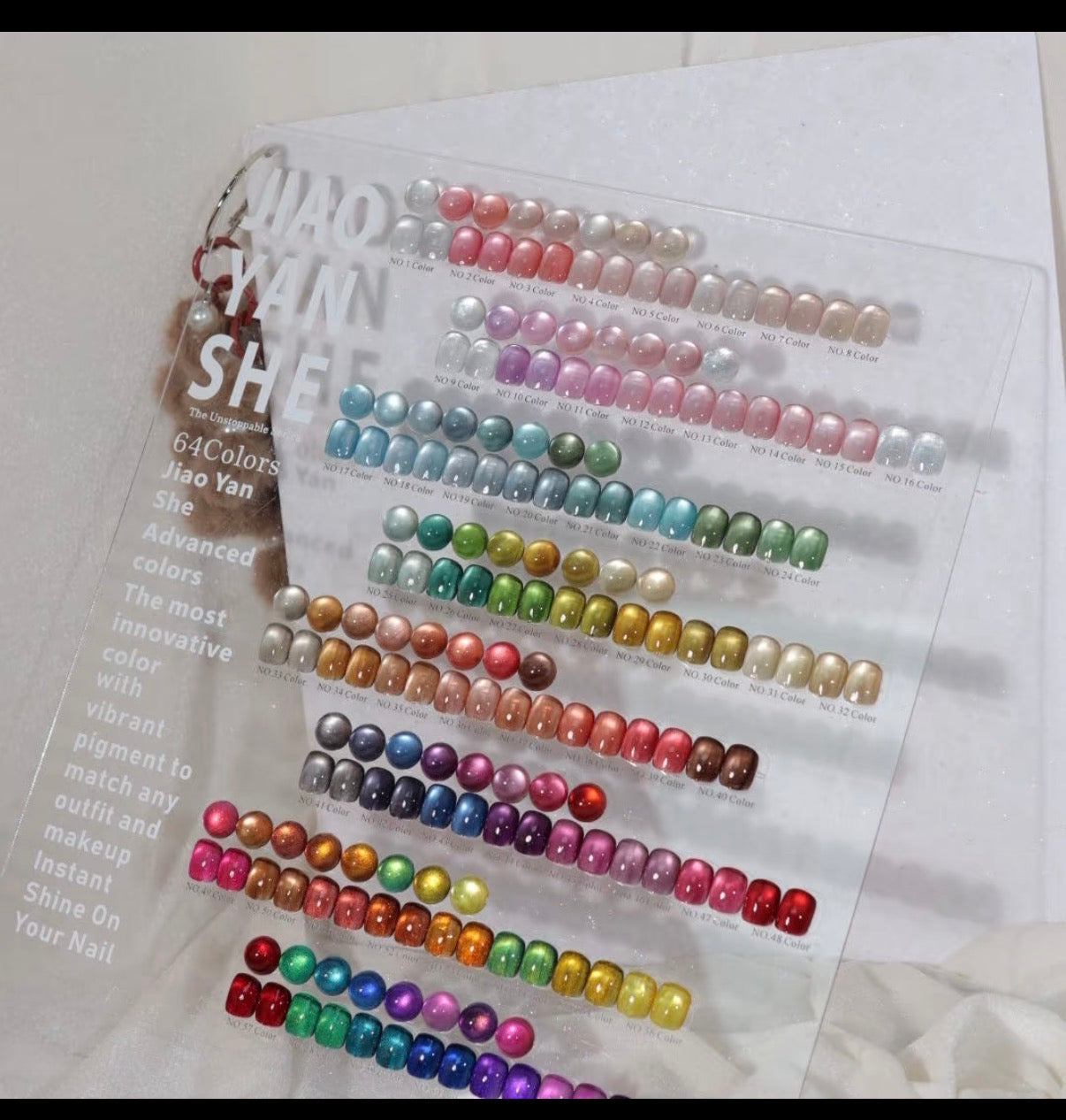 JIAO YAN SHE BUBBLE CATEYE 64 COLOR - PRE ORDER 10 DAYS