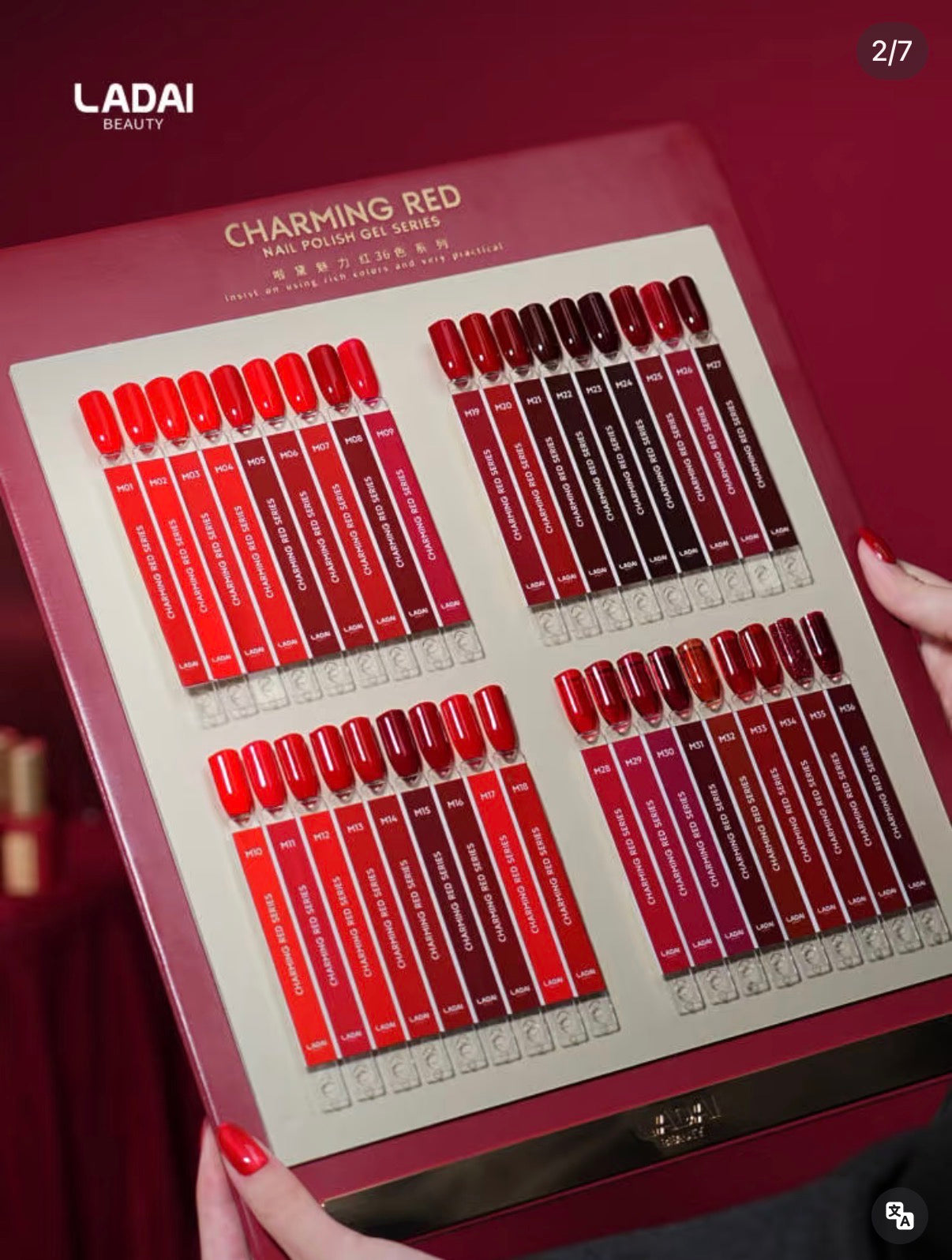 LADAI CHARMING RED SET