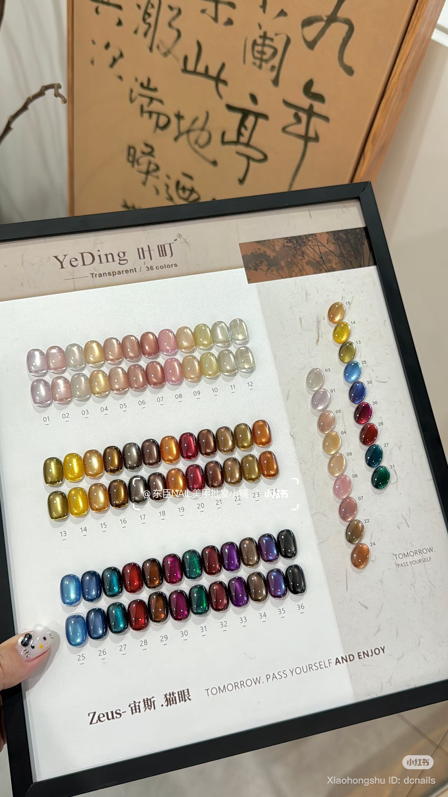 YEDING AUTUMN CATEYE 36 COLOR
