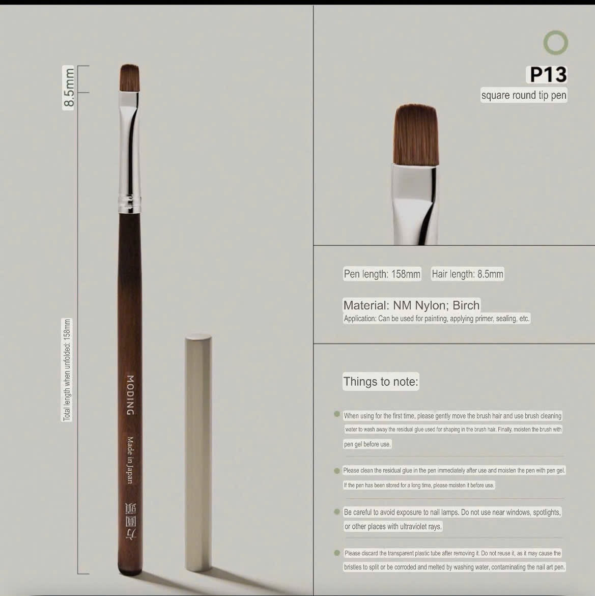 MODING BRUSH SET 13PCS