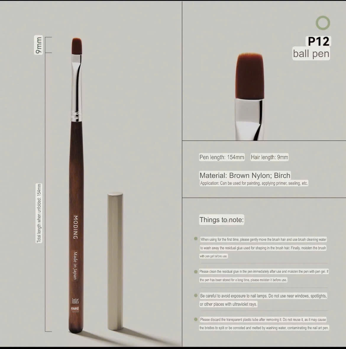 MODING BRUSH SET 13PCS