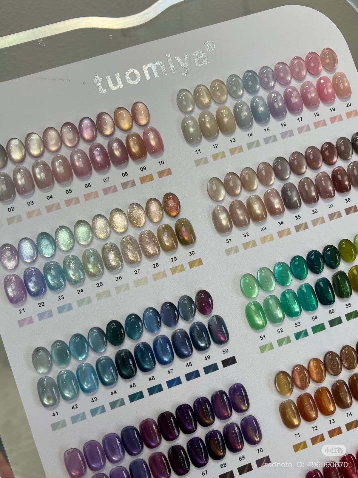 TUOMIYA STARRY CATEYE 100 COLOR - PRE ORDER 10 DAYS