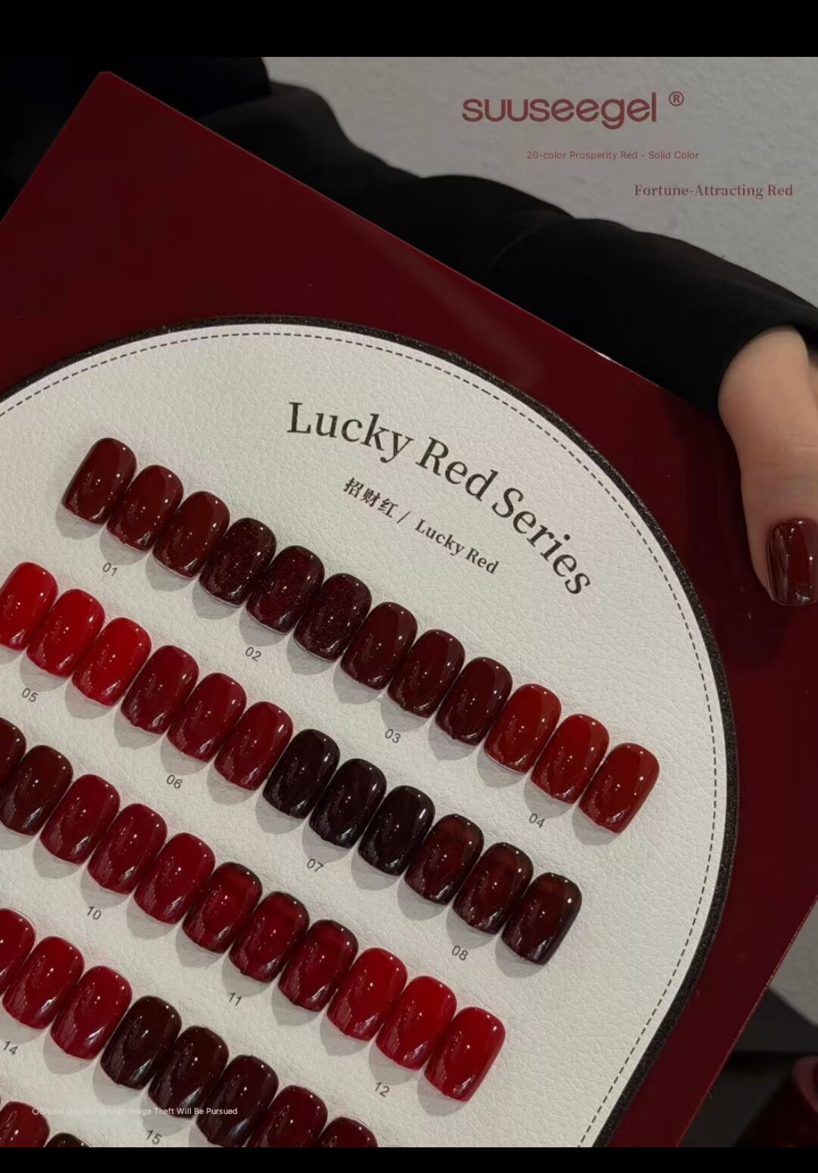 ❤️ SUUSEEGEL Lucky Red Collection – 20 Colors