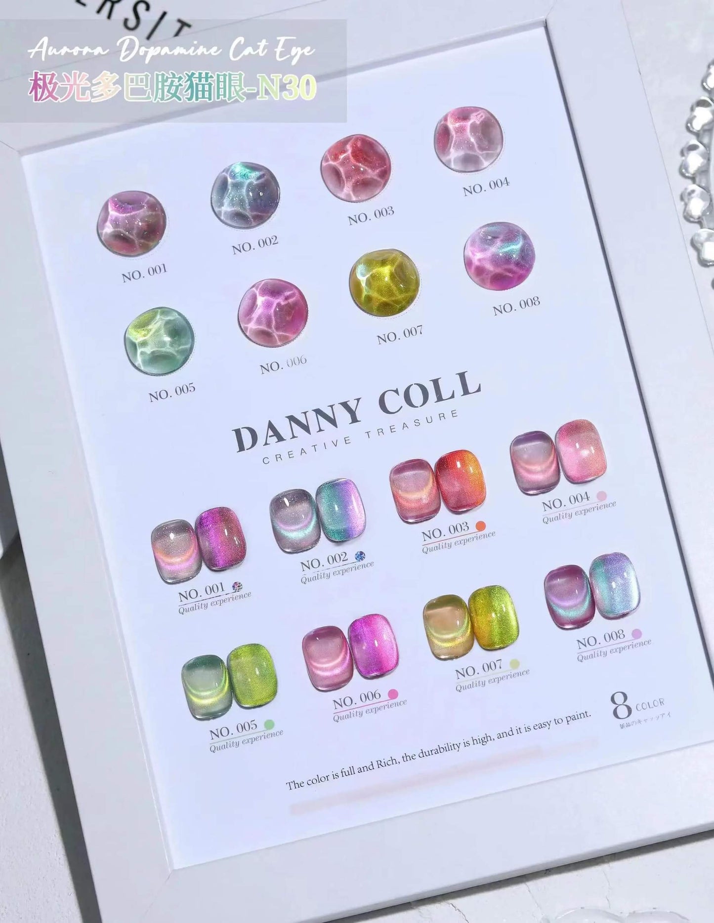 DANNY COLL MULTI-LAYERED CATEYE