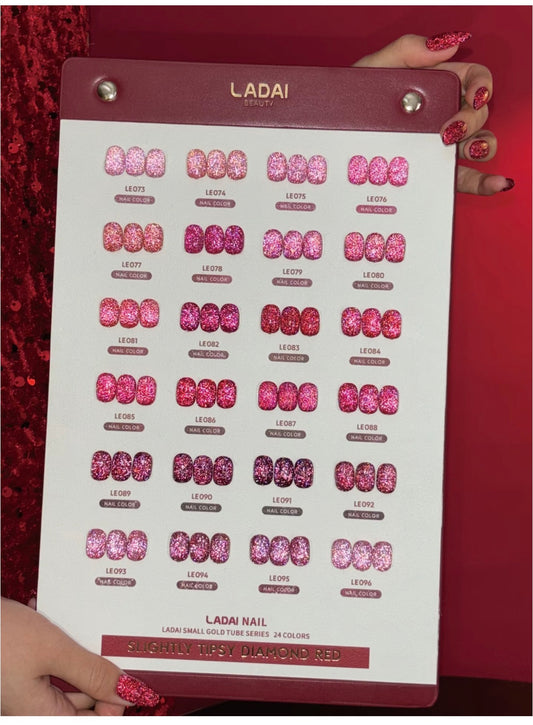 LADAI SLIGHTLY TIPSY DIAMOND RED 24 COLOR