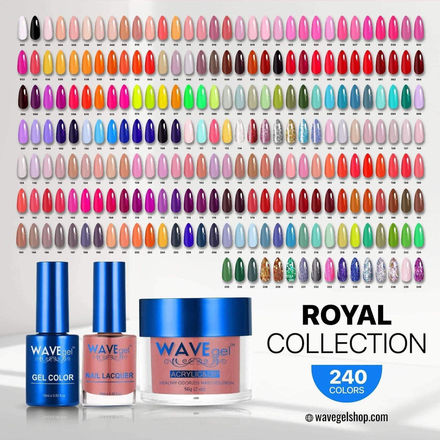 WAVEGEL ROYAL COLLECTION GEL N REG COLOR #73-120