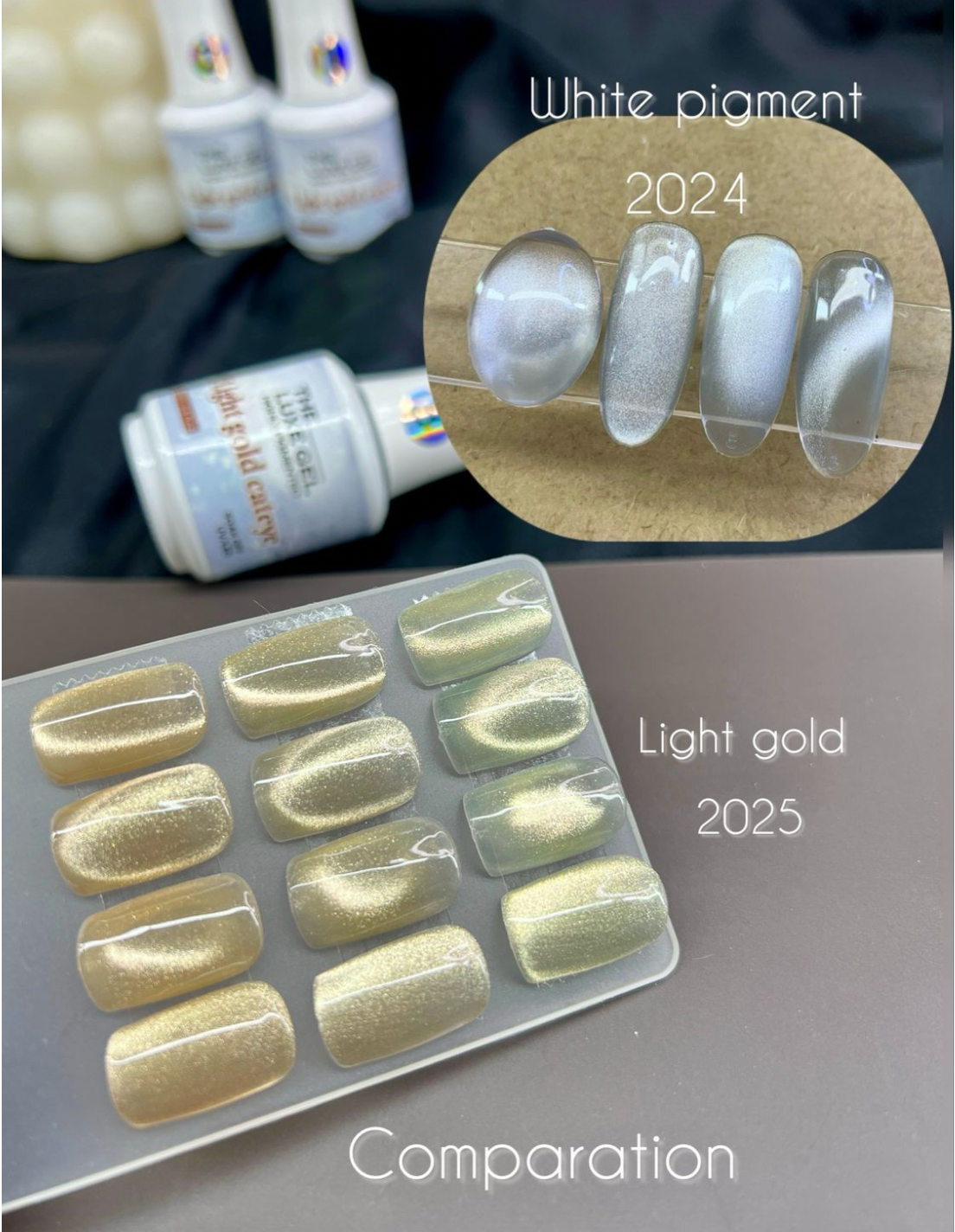LIGHT GOLD CATEYE COLLECTION