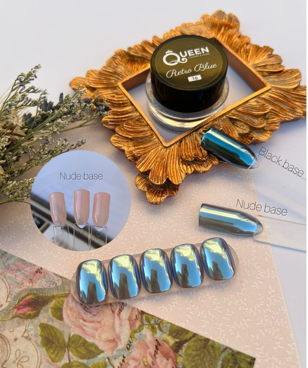 RETRO BLUE CHROME 1G