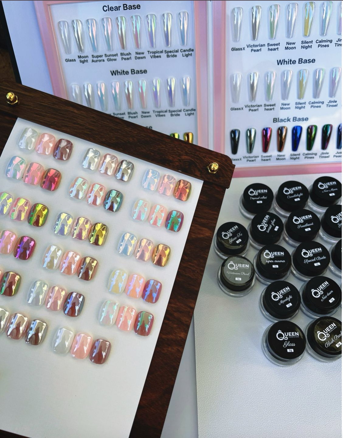VIRAL CHROME WHITE SET 17PCS